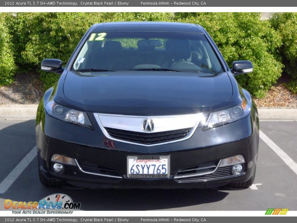 2012 Acura TL 3.7 SH-AWD Technology Crystal Black Pearl / Ebony Photo #3