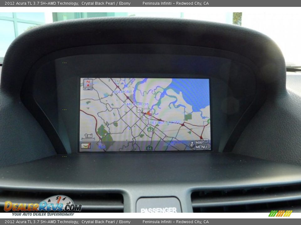 2012 Acura TL 3.7 SH-AWD Technology Crystal Black Pearl / Ebony Photo #6