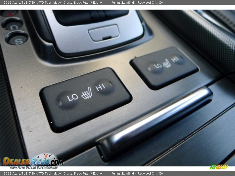 2012 Acura TL 3.7 SH-AWD Technology Crystal Black Pearl / Ebony Photo #19