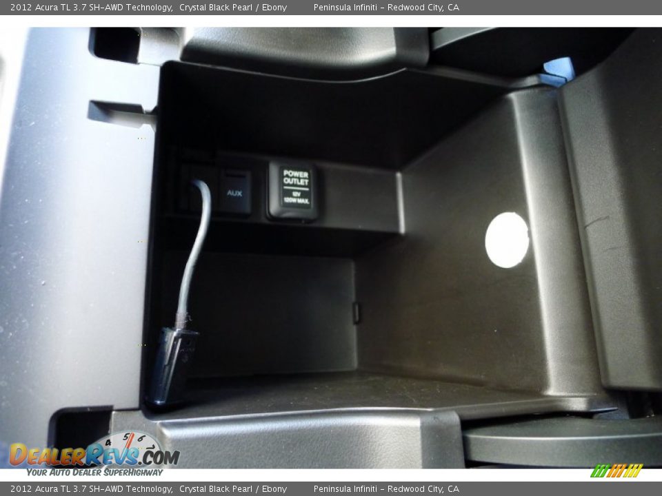 2012 Acura TL 3.7 SH-AWD Technology Crystal Black Pearl / Ebony Photo #21