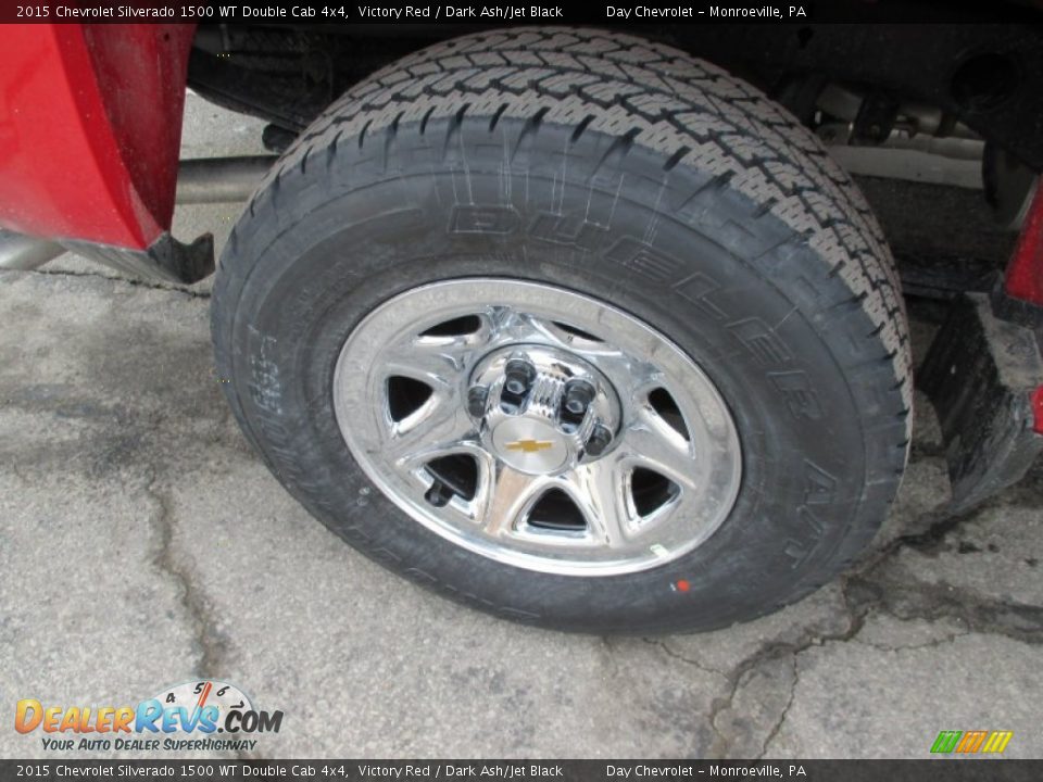 2015 Chevrolet Silverado 1500 WT Double Cab 4x4 Wheel Photo #3
