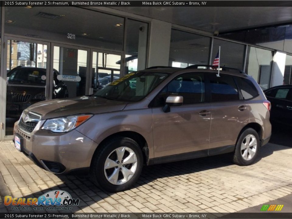 2015 Subaru Forester 2.5i Premium Burnished Bronze Metallic / Black Photo #1