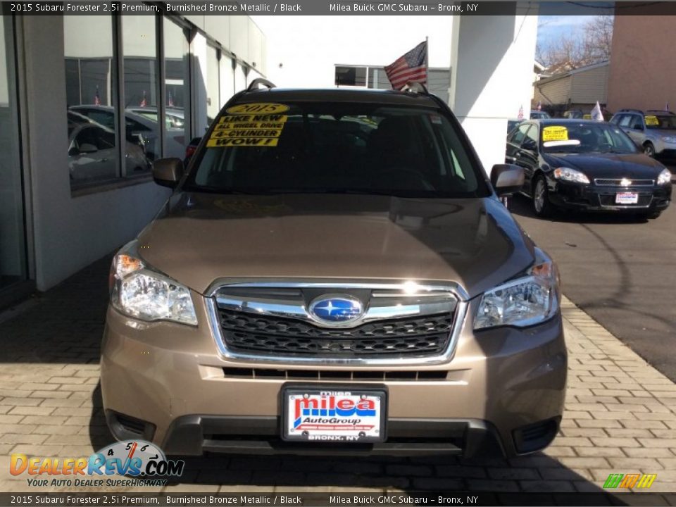 2015 Subaru Forester 2.5i Premium Burnished Bronze Metallic / Black Photo #2