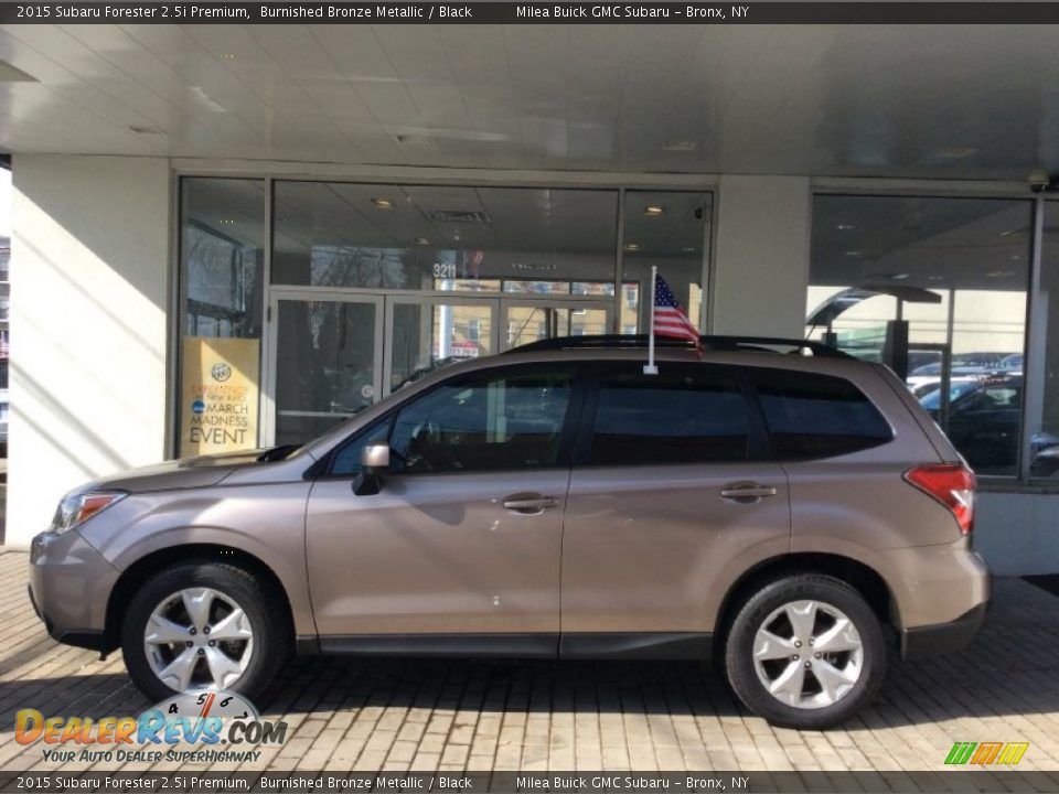 2015 Subaru Forester 2.5i Premium Burnished Bronze Metallic / Black Photo #4