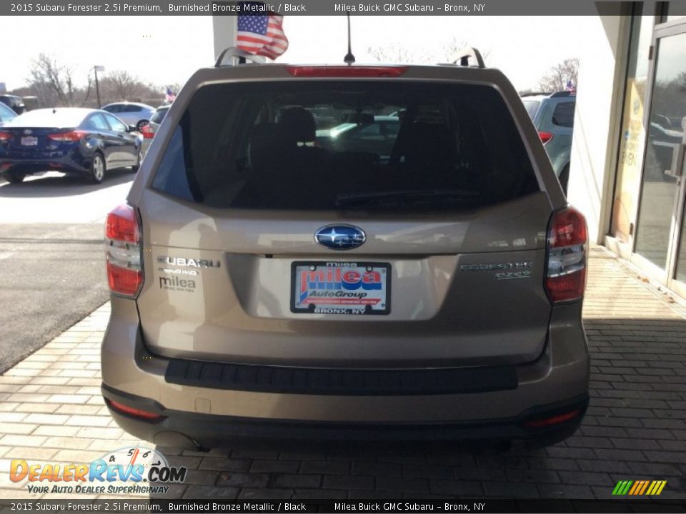 2015 Subaru Forester 2.5i Premium Burnished Bronze Metallic / Black Photo #6
