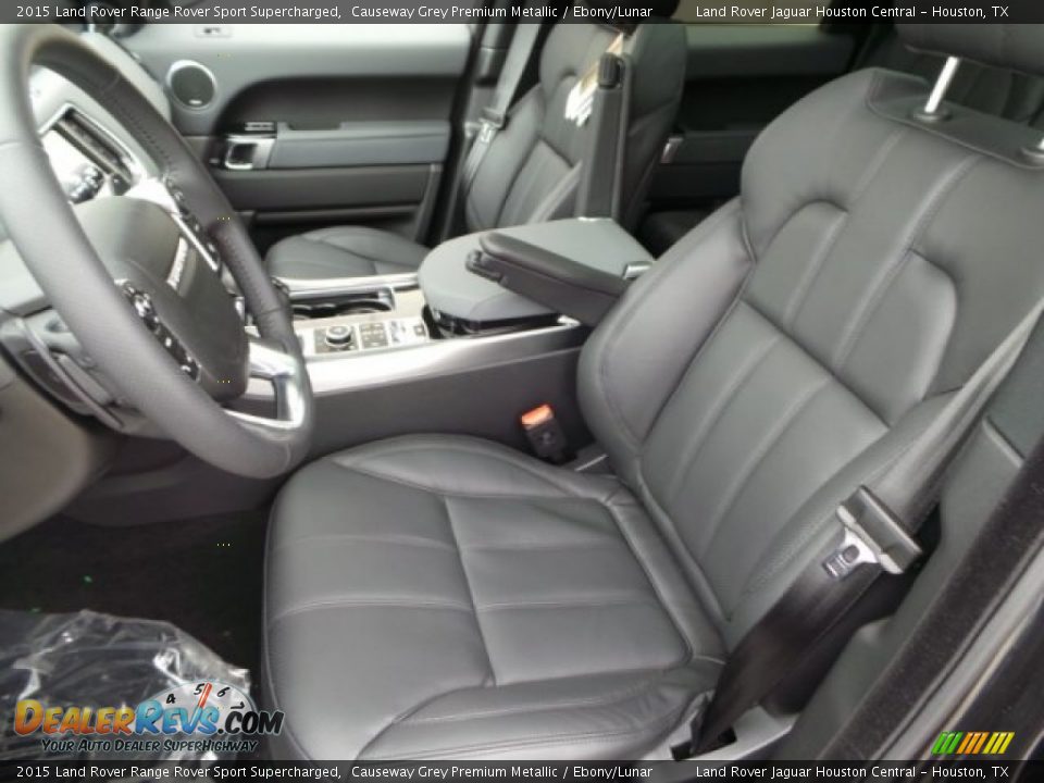 Front Seat of 2015 Land Rover Range Rover Sport Supercharged Photo #13