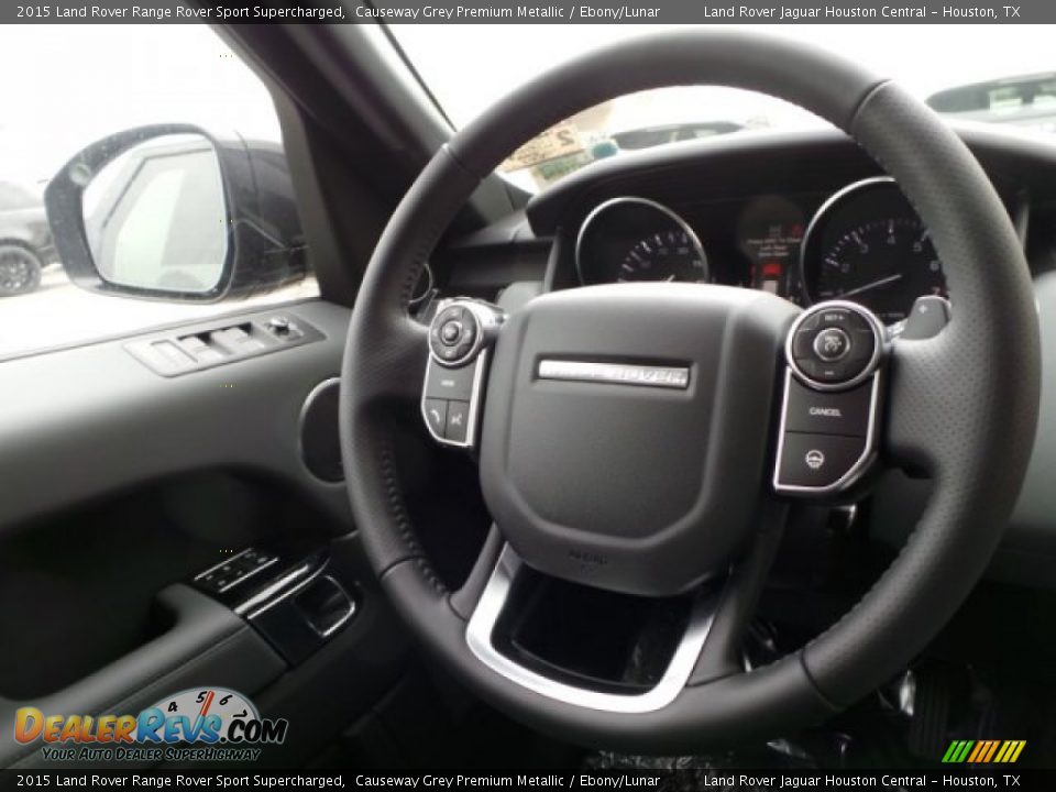 2015 Land Rover Range Rover Sport Supercharged Steering Wheel Photo #29