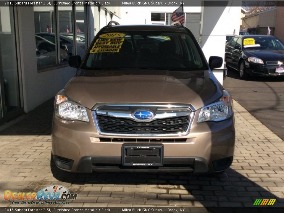 2015 Subaru Forester 2.5i Burnished Bronze Metallic / Black Photo #2