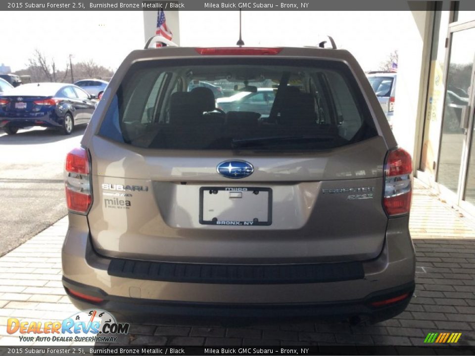 2015 Subaru Forester 2.5i Burnished Bronze Metallic / Black Photo #6