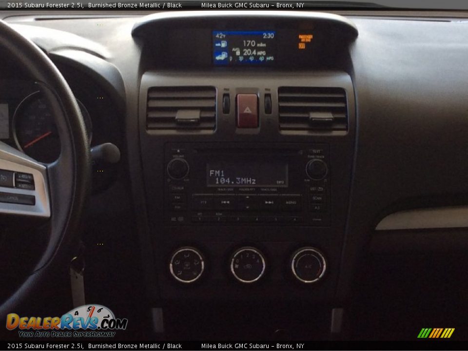 2015 Subaru Forester 2.5i Burnished Bronze Metallic / Black Photo #10