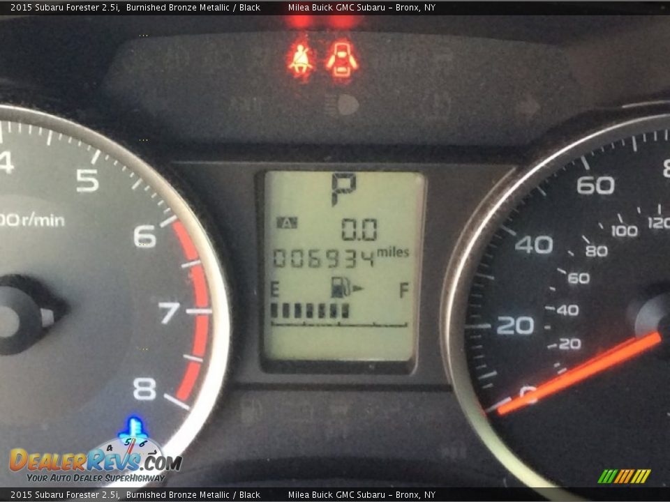 2015 Subaru Forester 2.5i Burnished Bronze Metallic / Black Photo #13