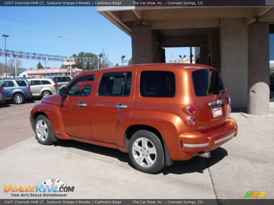 2007 Chevrolet HHR LT Sunburst Orange II Metallic / Cashmere Beige Photo #3