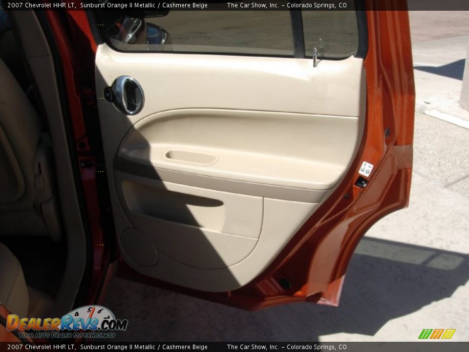 2007 Chevrolet HHR LT Sunburst Orange II Metallic / Cashmere Beige Photo #17