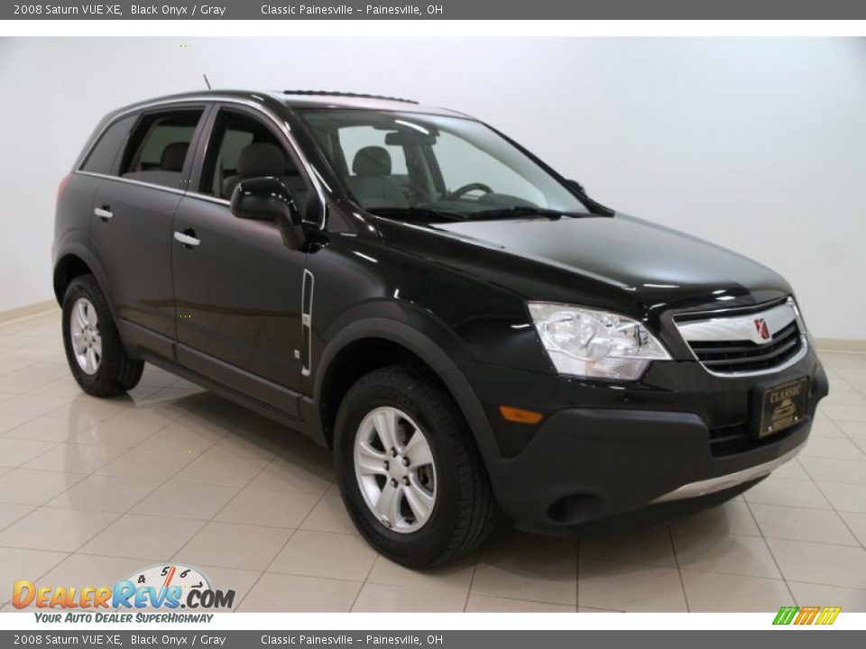 2008 Saturn VUE XE Black Onyx / Gray Photo #1
