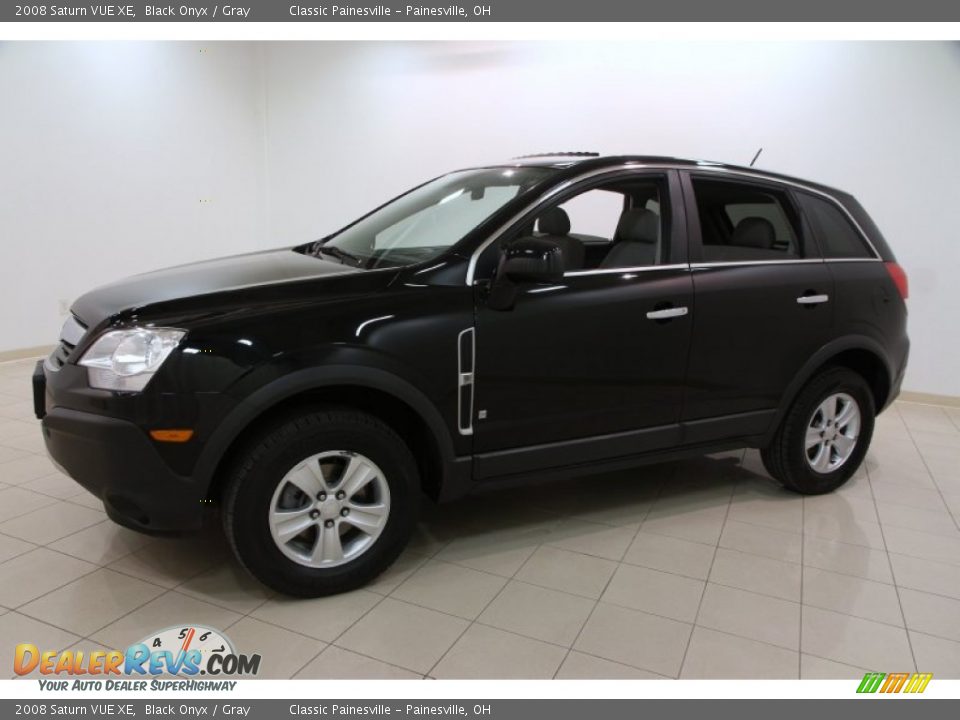 2008 Saturn VUE XE Black Onyx / Gray Photo #3