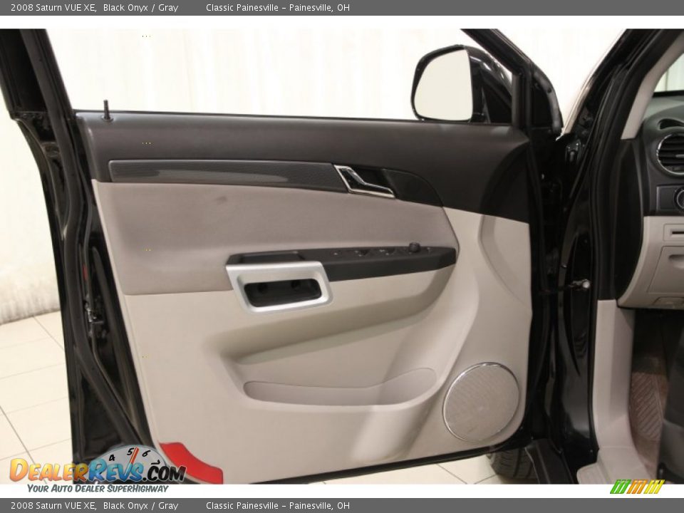 2008 Saturn VUE XE Black Onyx / Gray Photo #4