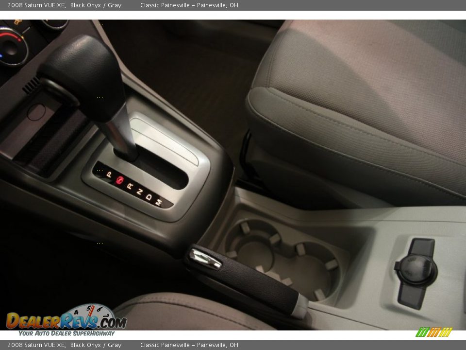 2008 Saturn VUE XE Black Onyx / Gray Photo #10