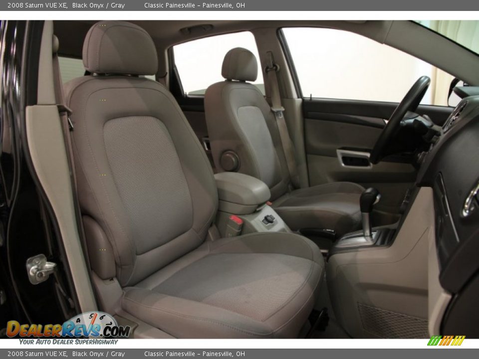 2008 Saturn VUE XE Black Onyx / Gray Photo #11