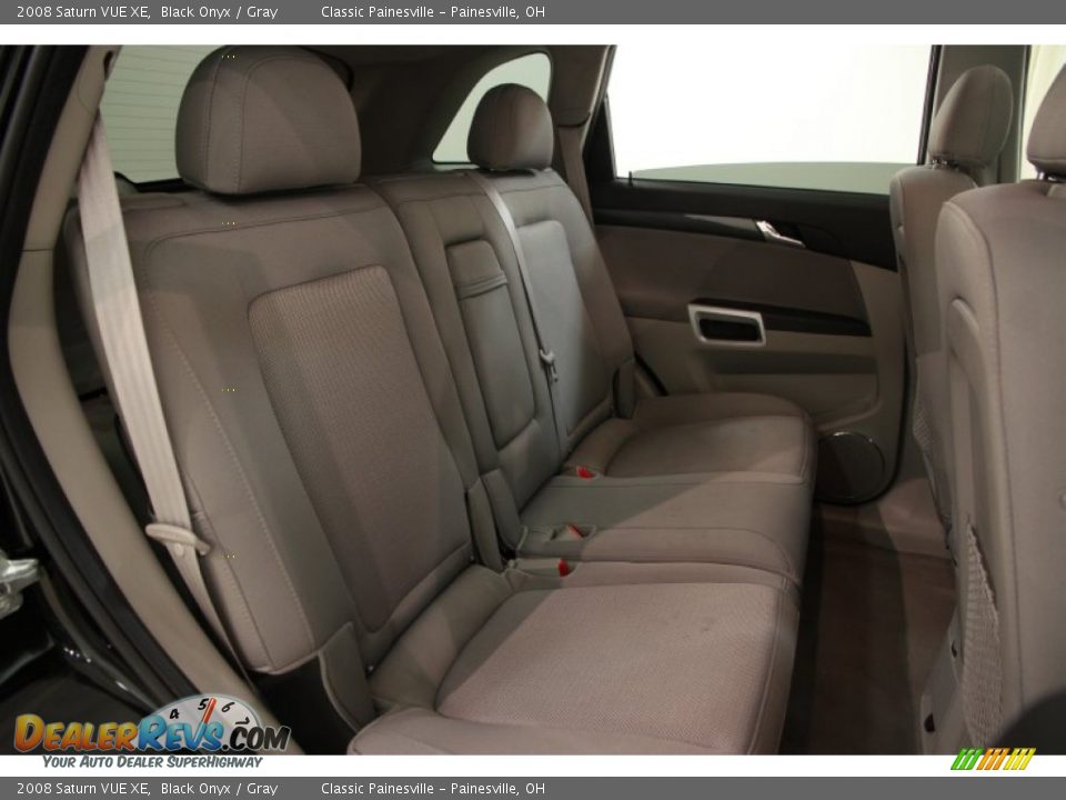 2008 Saturn VUE XE Black Onyx / Gray Photo #12