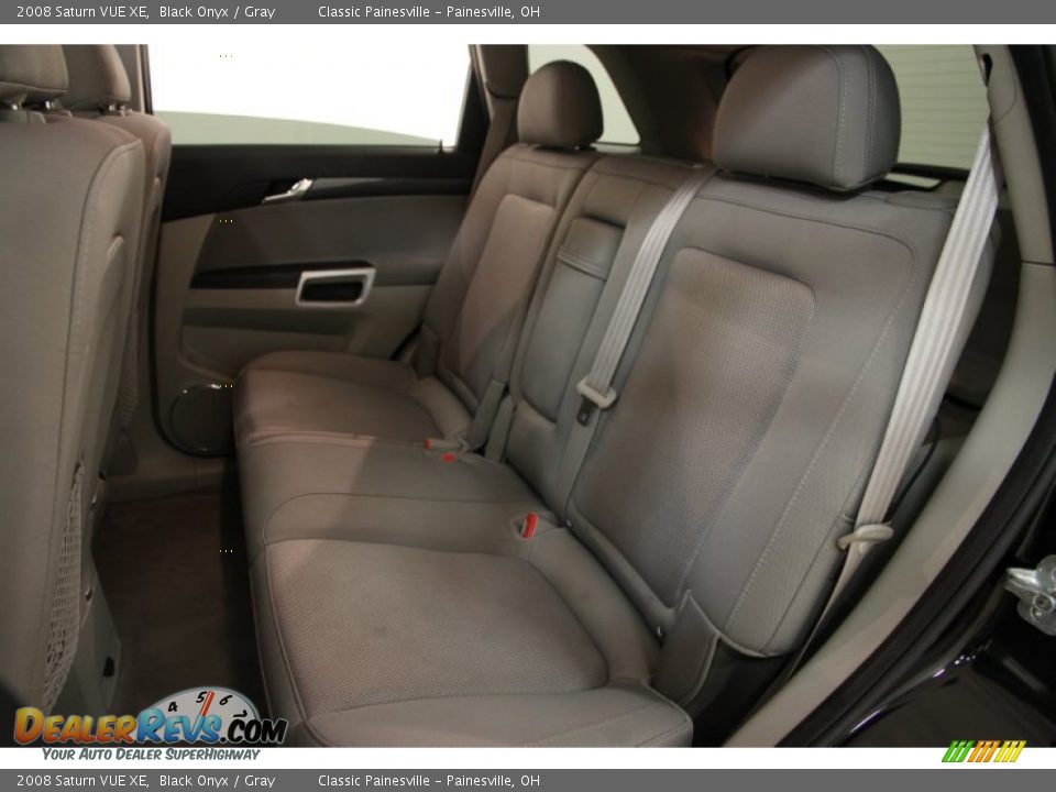 2008 Saturn VUE XE Black Onyx / Gray Photo #13