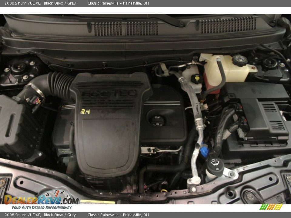 2008 Saturn VUE XE Black Onyx / Gray Photo #15