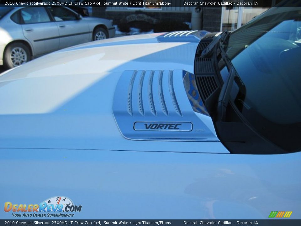 2010 Chevrolet Silverado 2500HD LT Crew Cab 4x4 Summit White / Light Titanium/Ebony Photo #7
