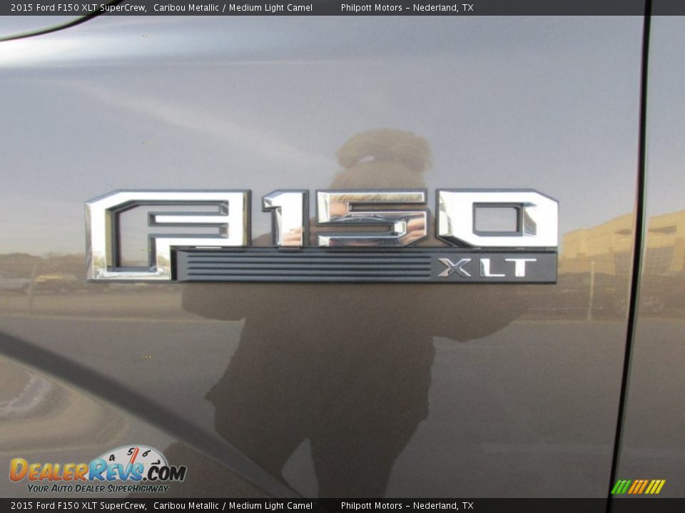 2015 Ford F150 XLT SuperCrew Caribou Metallic / Medium Light Camel Photo #14