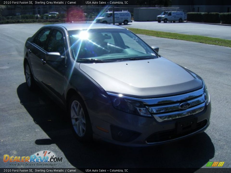 2010 Ford Fusion SE Sterling Grey Metallic / Camel Photo #1