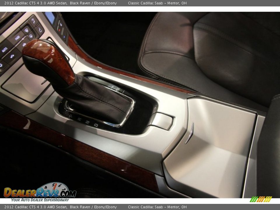 2012 Cadillac CTS 4 3.0 AWD Sedan Black Raven / Ebony/Ebony Photo #11