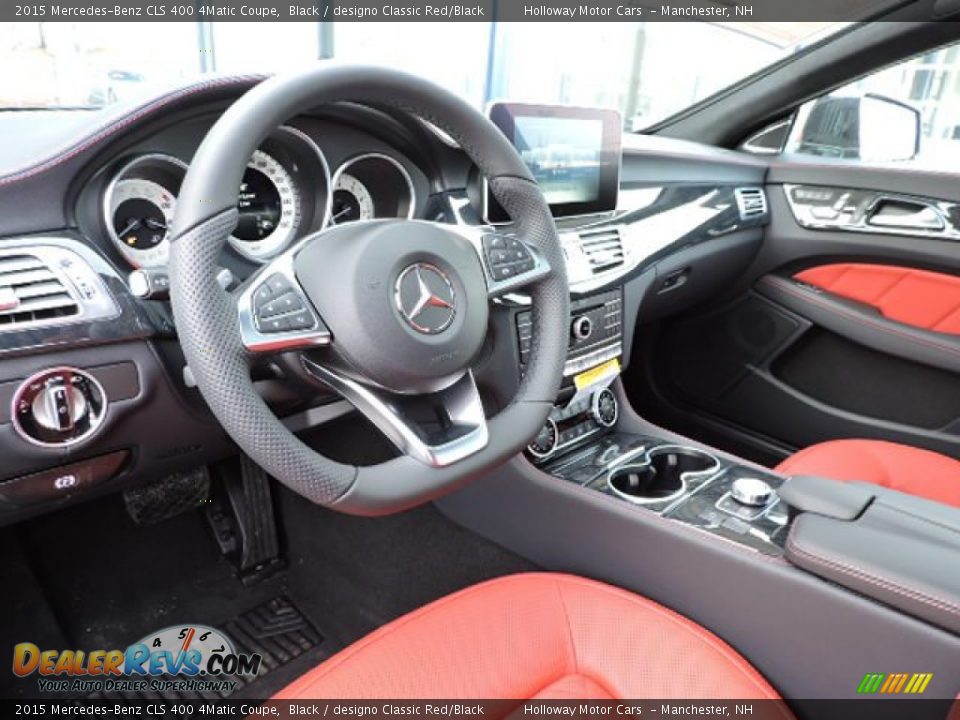 Dashboard of 2015 Mercedes-Benz CLS 400 4Matic Coupe Photo #10