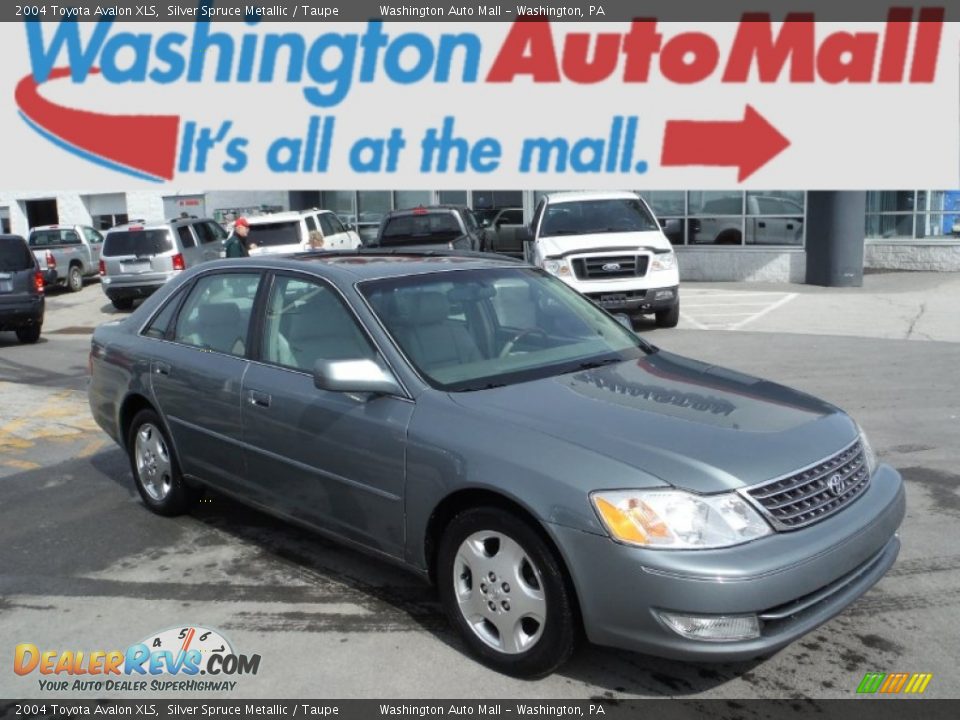 2004 Toyota Avalon XLS Silver Spruce Metallic / Taupe Photo #1