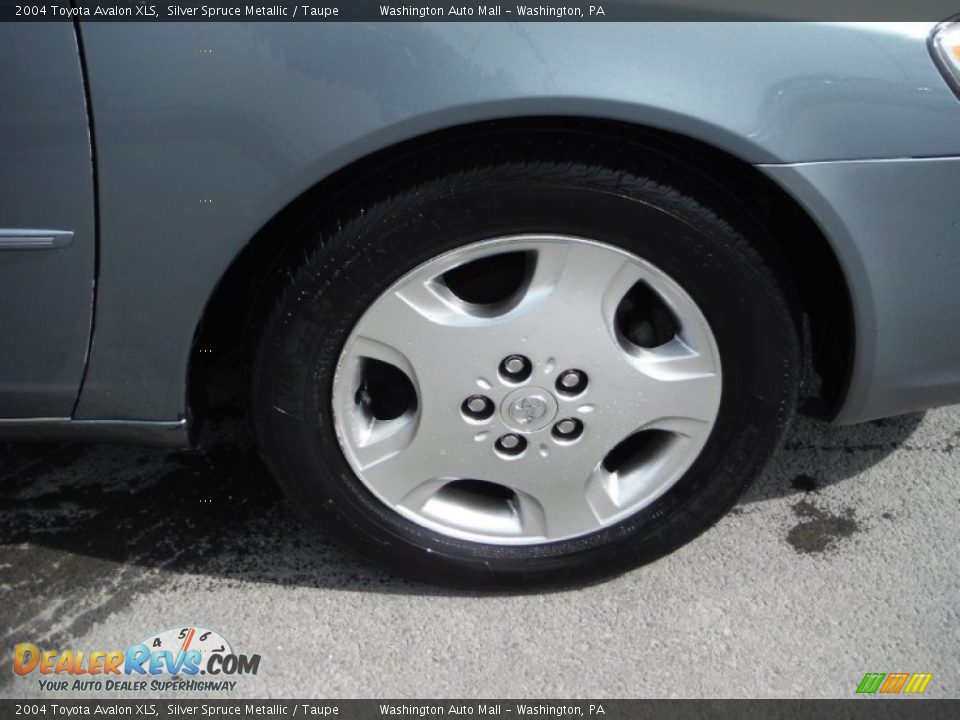 2004 Toyota Avalon XLS Silver Spruce Metallic / Taupe Photo #3
