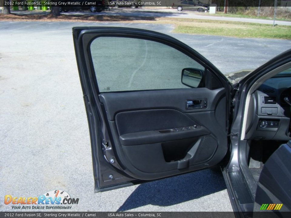 2012 Ford Fusion SE Sterling Grey Metallic / Camel Photo #5
