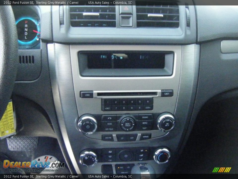 2012 Ford Fusion SE Sterling Grey Metallic / Camel Photo #7