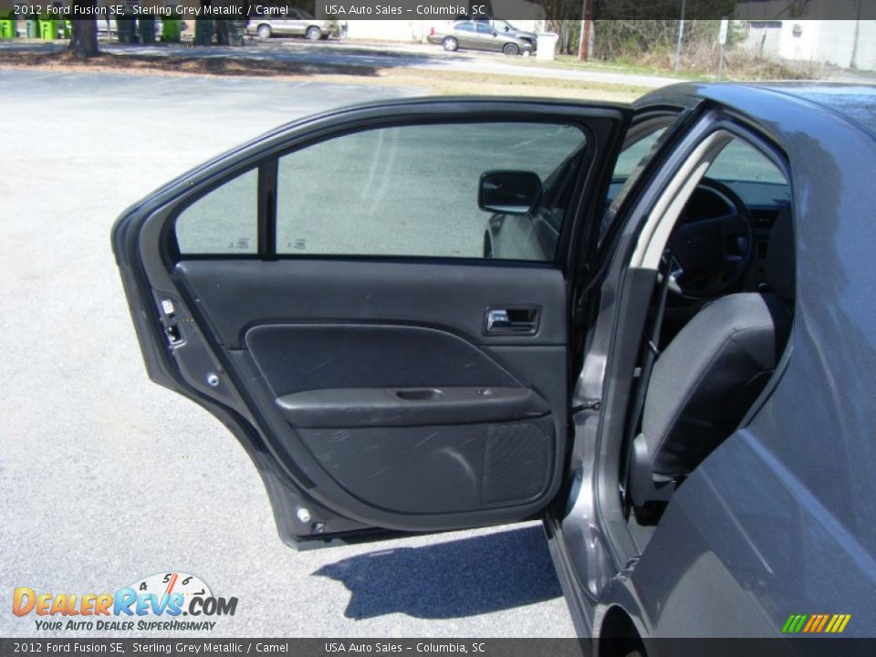 2012 Ford Fusion SE Sterling Grey Metallic / Camel Photo #9