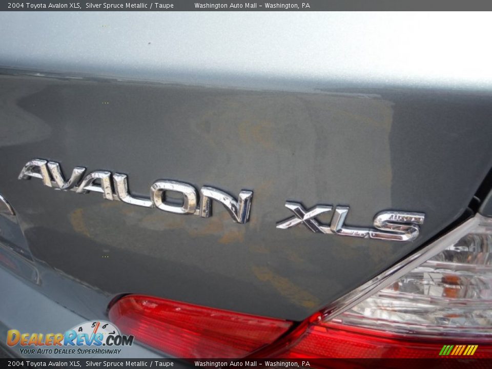 2004 Toyota Avalon XLS Silver Spruce Metallic / Taupe Photo #10