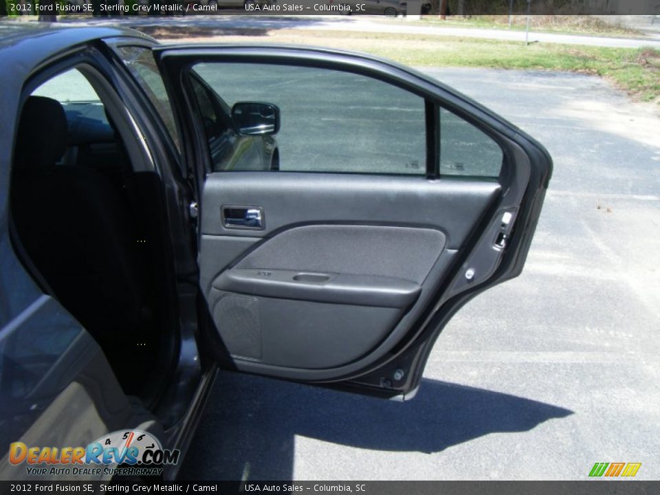 2012 Ford Fusion SE Sterling Grey Metallic / Camel Photo #11