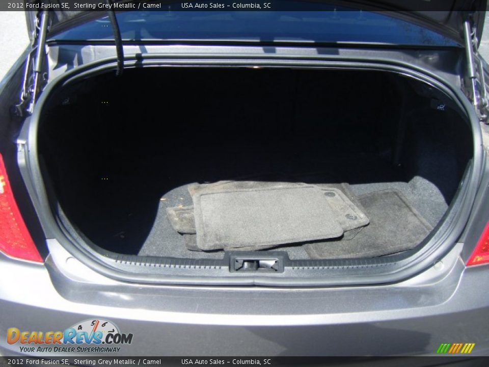2012 Ford Fusion SE Sterling Grey Metallic / Camel Photo #15
