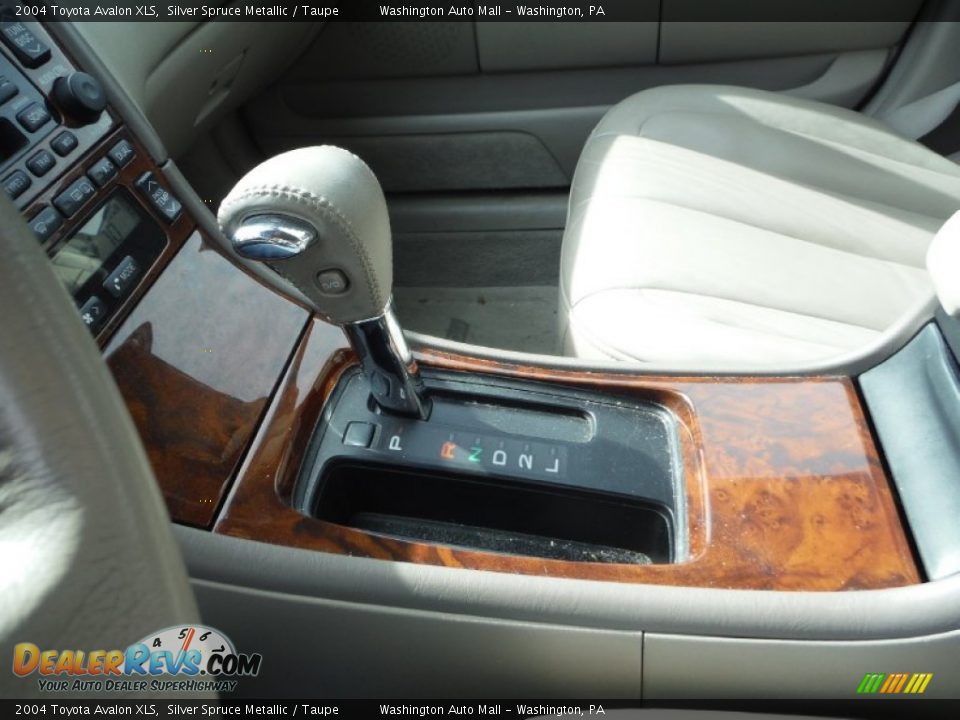 2004 Toyota Avalon XLS Silver Spruce Metallic / Taupe Photo #17