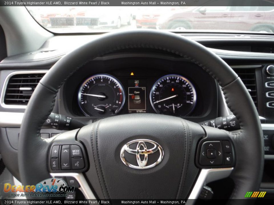 2014 Toyota Highlander XLE AWD Steering Wheel Photo #20