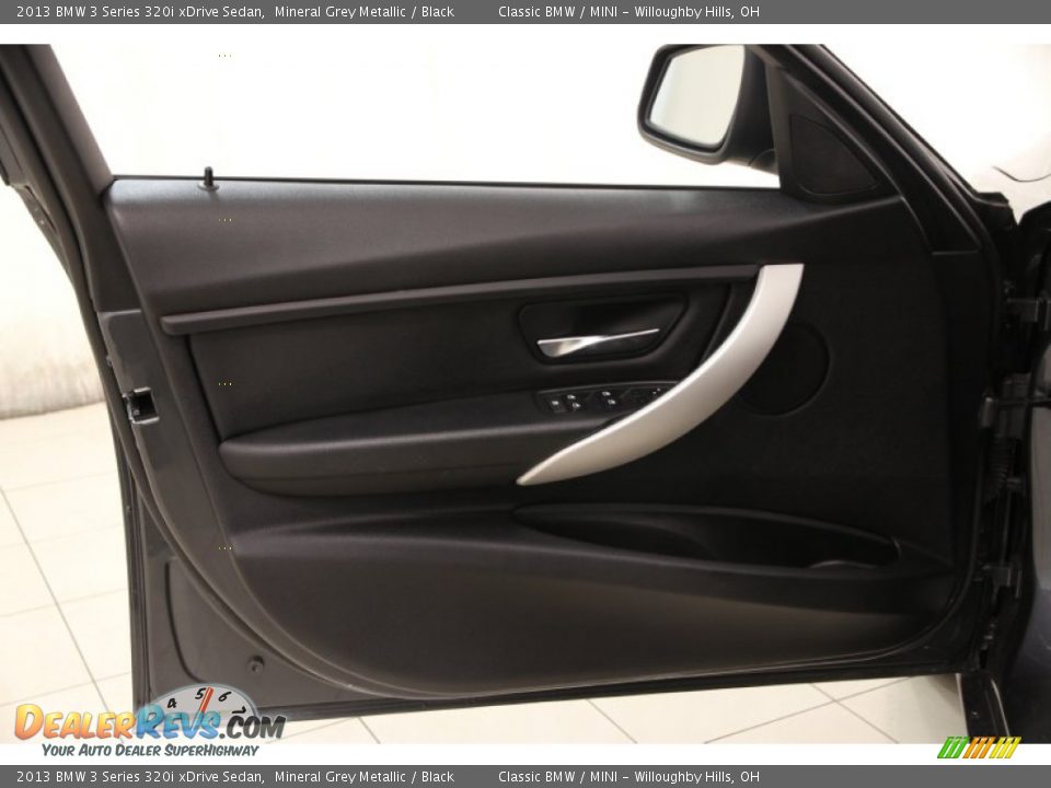 2013 BMW 3 Series 320i xDrive Sedan Mineral Grey Metallic / Black Photo #4