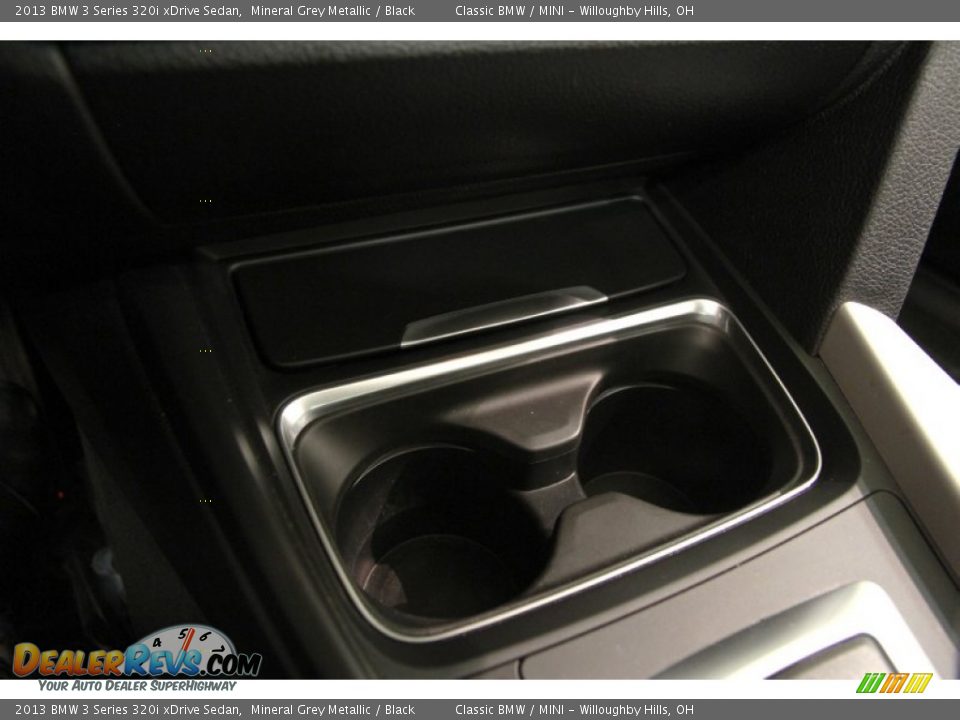 2013 BMW 3 Series 320i xDrive Sedan Mineral Grey Metallic / Black Photo #14