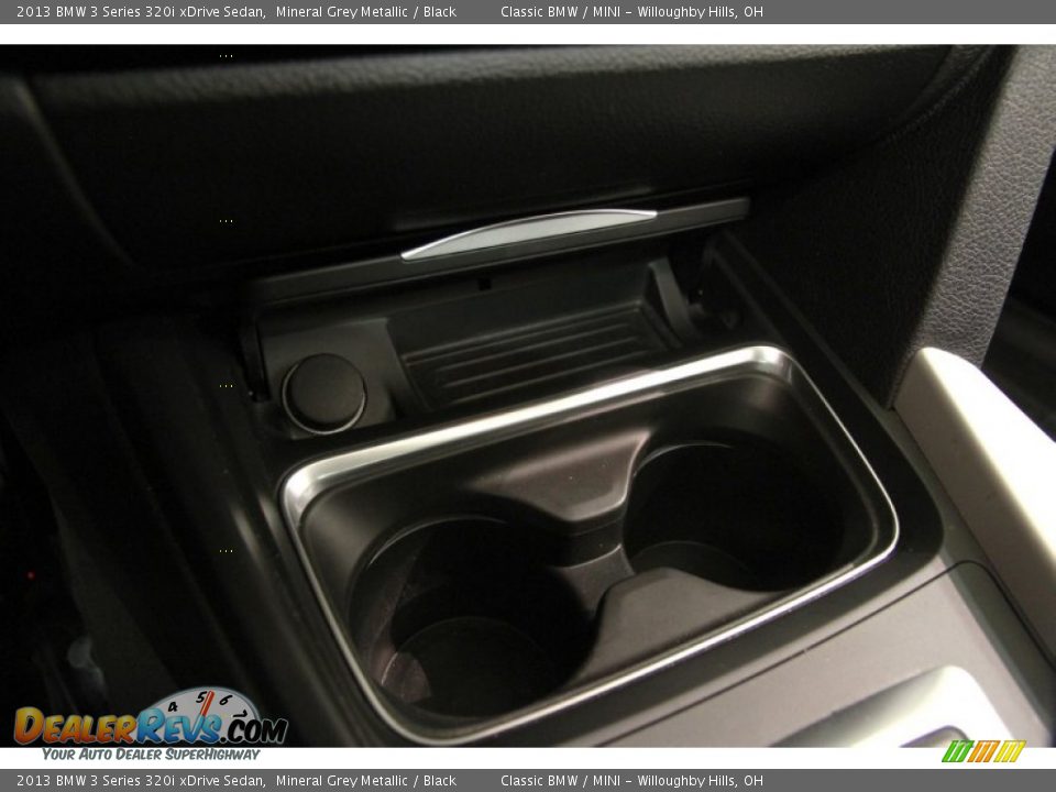 2013 BMW 3 Series 320i xDrive Sedan Mineral Grey Metallic / Black Photo #15