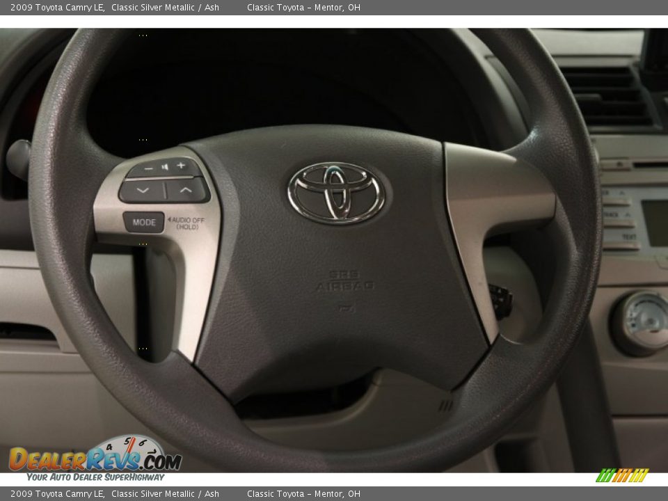 2009 Toyota Camry LE Classic Silver Metallic / Ash Photo #6