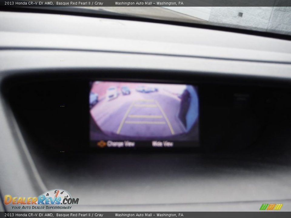 2013 Honda CR-V EX AWD Basque Red Pearl II / Gray Photo #15