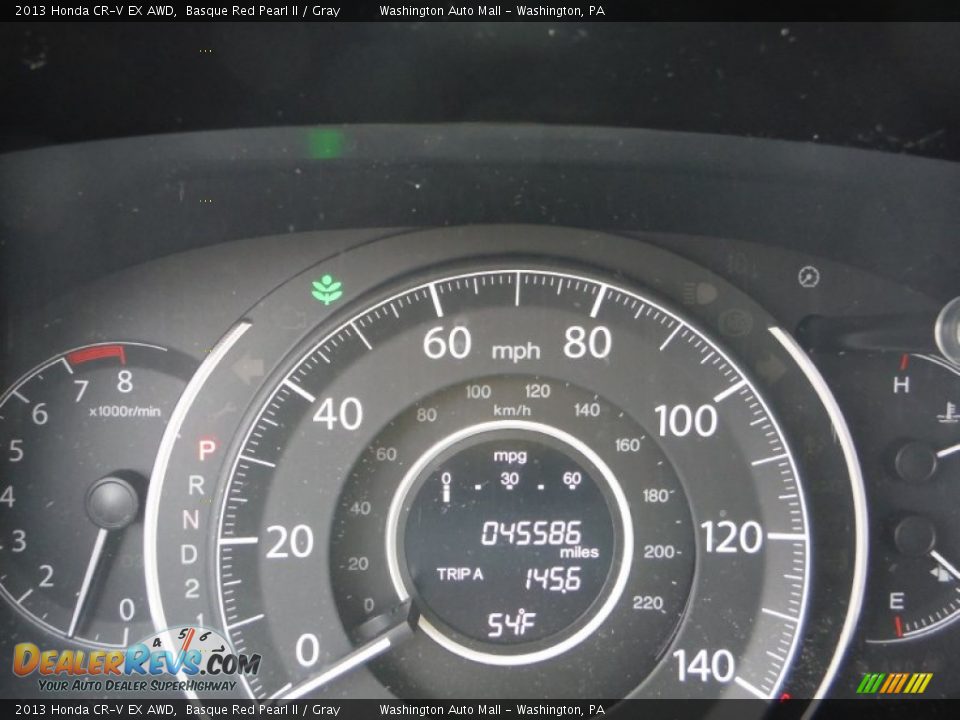 2013 Honda CR-V EX AWD Basque Red Pearl II / Gray Photo #20
