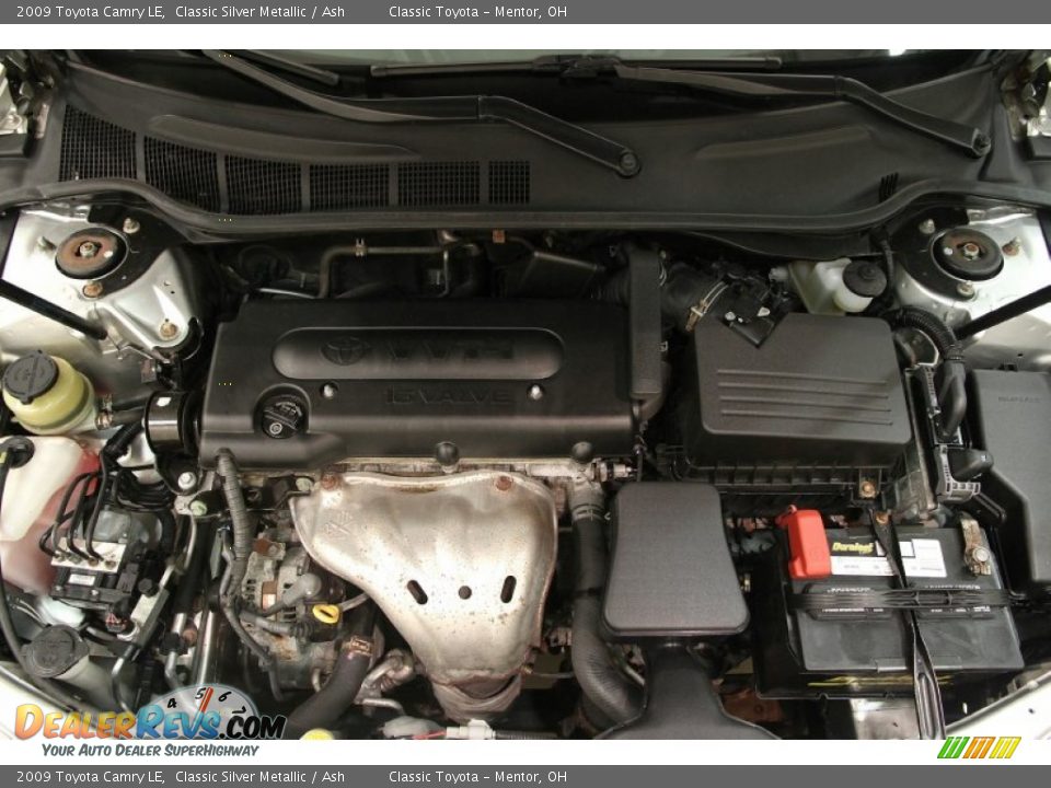 2009 Toyota Camry LE Classic Silver Metallic / Ash Photo #17