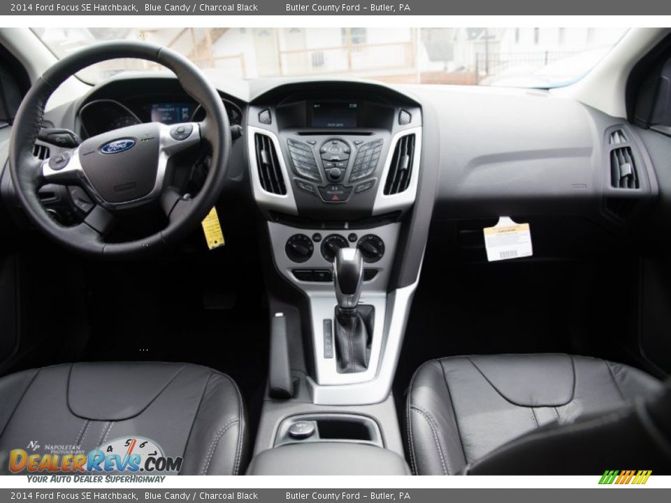 2014 Ford Focus SE Hatchback Blue Candy / Charcoal Black Photo #5