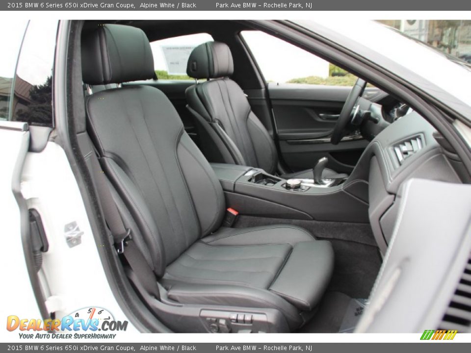 Front Seat of 2015 BMW 6 Series 650i xDrive Gran Coupe Photo #28