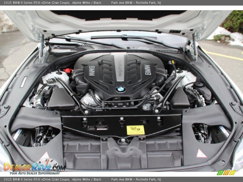 2015 BMW 6 Series 650i xDrive Gran Coupe 4.4 Liter TwinPower Turbocharged DI DOHC 32-Valve VVT V8 Engine Photo #29